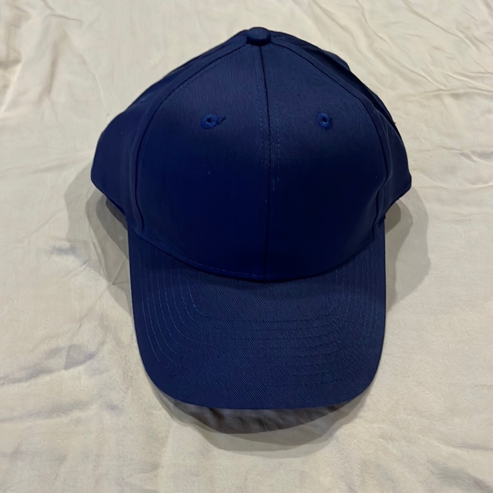 Augusta sportswear cotton plain blue SnapBack hat